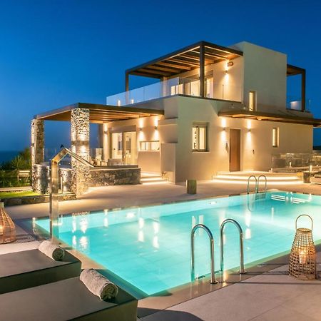 Kymo Instyle Villa - Sea View Private Pool Jacuzzi Kokkini Hani 외부 사진