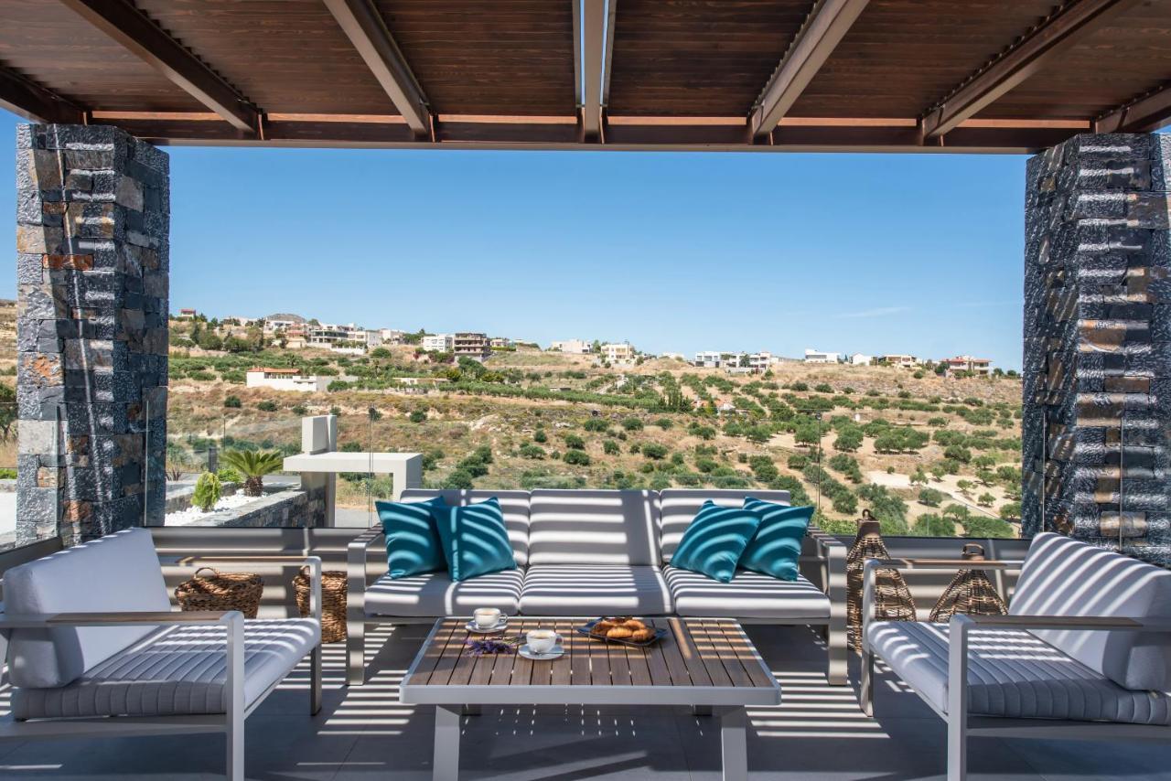 Kymo Instyle Villa - Sea View Private Pool Jacuzzi Kokkini Hani 외부 사진