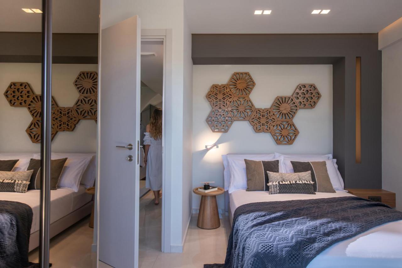 Kymo Instyle Villa - Sea View Private Pool Jacuzzi Kokkini Hani 외부 사진