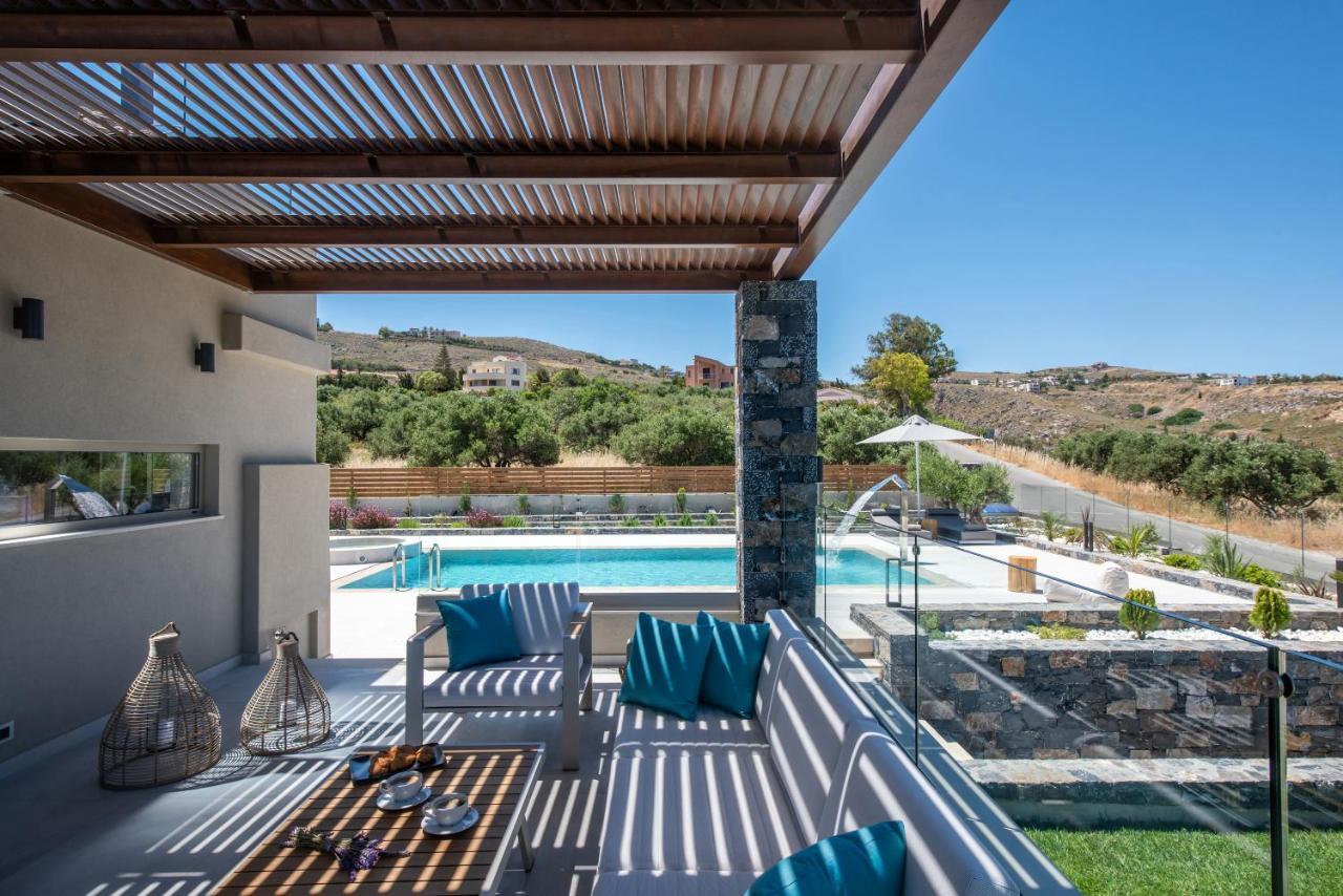 Kymo Instyle Villa - Sea View Private Pool Jacuzzi Kokkini Hani 외부 사진
