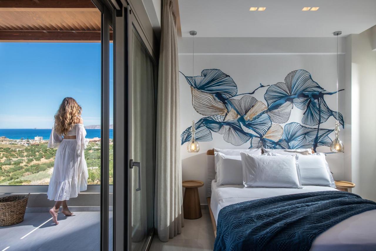 Kymo Instyle Villa - Sea View Private Pool Jacuzzi Kokkini Hani 외부 사진